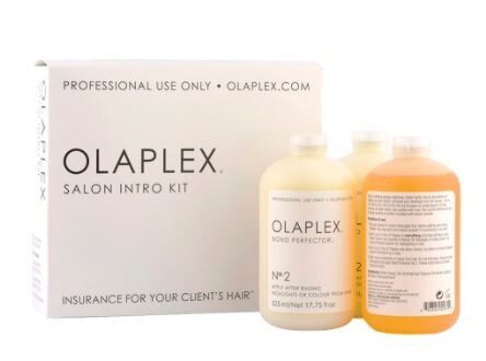OLAPLEX Kit Ristrutturante Professionale SALON KIT INTRO tutti i tipi di Capelli N° 1, 525ml 2x N° 2, 525ml OLAPLEX Kit Ristrutturante Professionale SALON KIT INTRO tutti i tipi di Capelli N° 1, 525ml 2x N° 2, 525ml