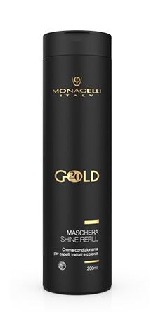MONACELLI GOLD20 Maschera SHINE REFILL 200ML