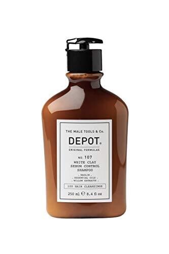 DEPOT 107 WHITE CLAY SEBUM CONTROL shampoo capelli 250 ML DEPOT 107 WHITE CLAY SEBUM CONTROL shampoo capelli 250 ML