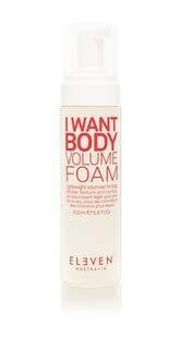 Eleven Australia I Want Body Volume Foam 200ml schiuma styling per capelli