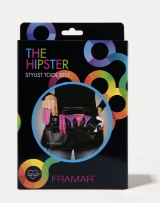 FRAMAR cintura per colorazione capelli TOOL BELT THE HIPSTER BLACK FRAMAR cintura per colorazione capelli TOOL BELT THE HIPSTER BLACK