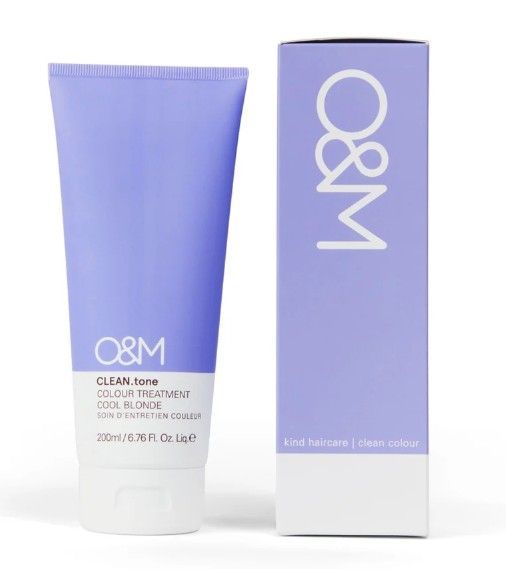 O&M Original Mineral Trattamento CLEAN.tone biondo freddo 200 ml O&M Original Mineral Trattamento CLEAN.tone biondo freddo 200 ml