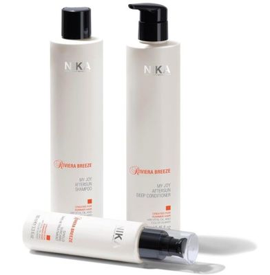 Nika riviera Breeze kit Shampoo Balsamo e Trattamento Leave-In Nika riviera Breeze kit Shampoo Balsamo e Trattamento Leave-In