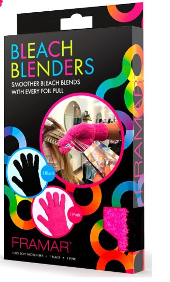 FRAMAR Guanti in Microfibra Bleach Blender Rosa & Nero 2pz. FRAMAR Guanti in Microfibra Bleach Blender Rosa & Nero 2pz.