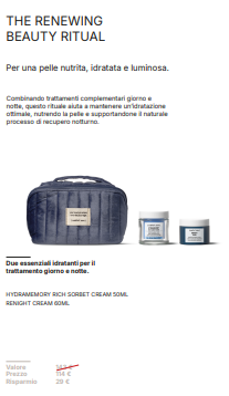 Comfort Zone Renewing Beauty Ritual Kit