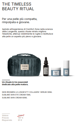 Comfort Zone Timeless Beauty Ritual Kit