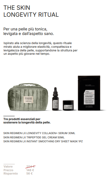 Comfort Zone Skin Longevity Ritual Kit
