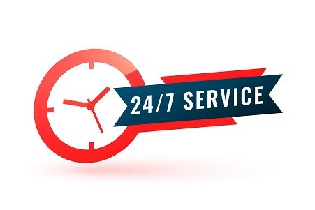 Notdienst-Service innerhalb 6 Stunden - 24/7 - 365Tage