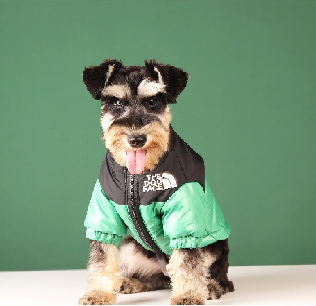 Dog Face Puffer Coat