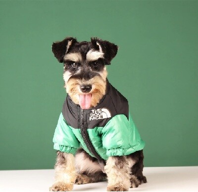 Dog Face Puffer Coat