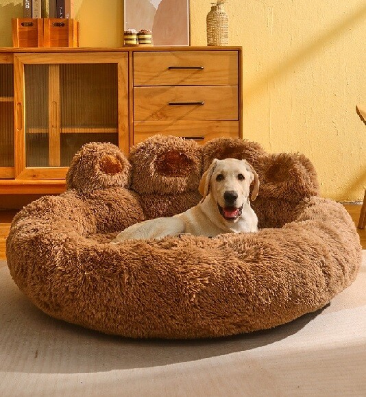 Cute Bear Paw Pet Bed