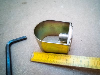 anneau de fixation xl + clé + vis
