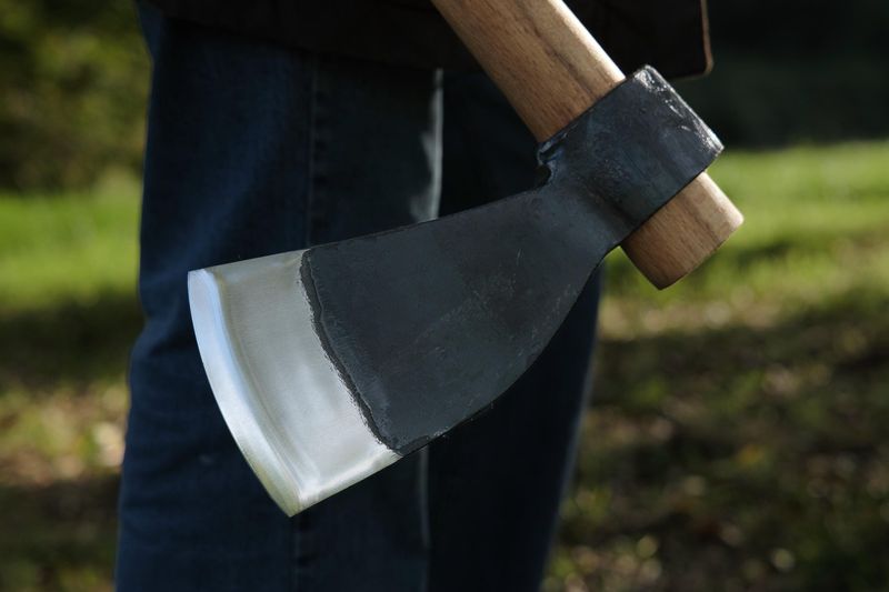 Hache Rinaldi bossue modèle 301 - Cognée type Bergame