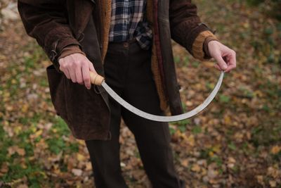 Faucille dentée Falci - longue et fine Faucille dentée Falci - longue et fine