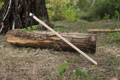 Houe "Bigard" à deux dents - avec manche en bois 140cm