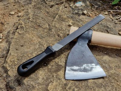 Lime plate d'affûtage fine de 20cm