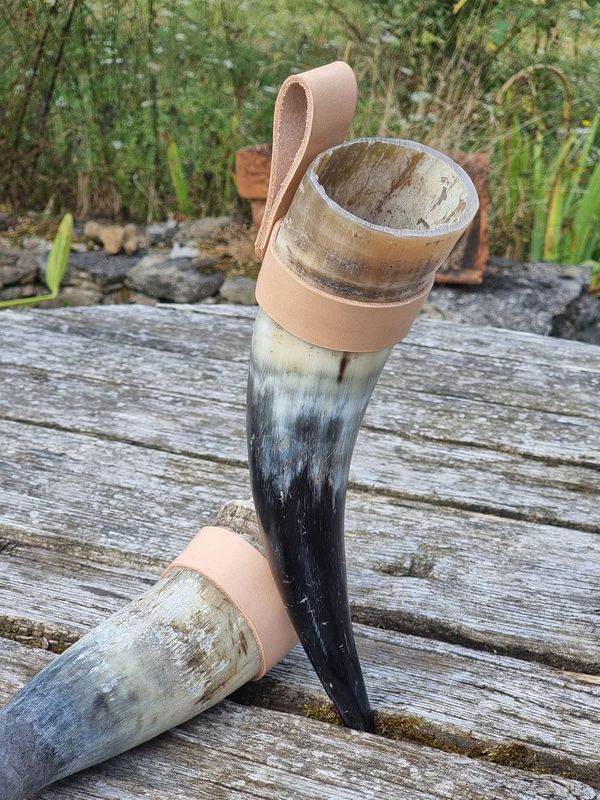 Coffin porte pierre à faux en corne de vache