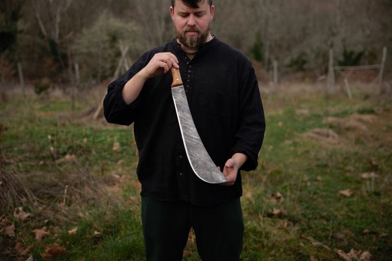 Machette "Panga" de 40cm - améliorée par nos soins