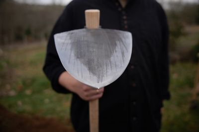 Houe Piemonte forgée au marteau pilon - avec manche en bois 140cm