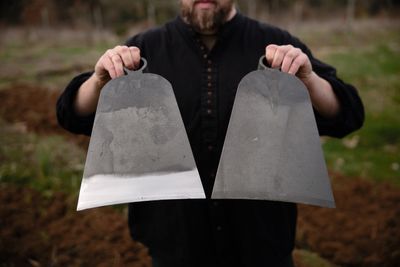 Houe massive Saint Georges - manche cintre de 90cm
