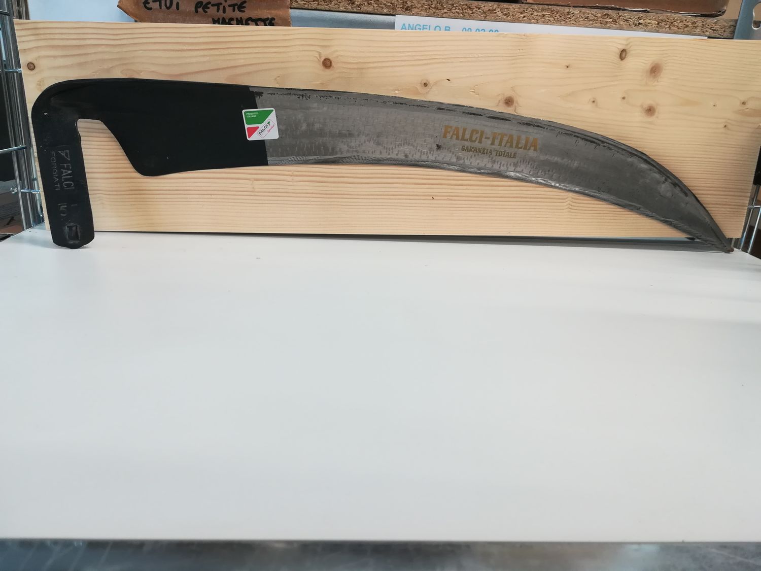 Déclassés - Lame de faux Falci modèle 100 Gauchère 55cm- La fine lame