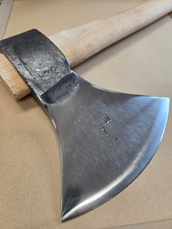 Déstockage : Hache Rinaldi massive modèle 312 - type Da Gara - 1800g LFSPE manche ergonomique