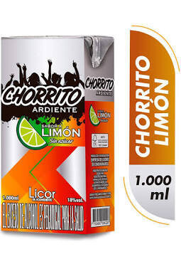 CHORRITO LIMON 1000 ML X 12