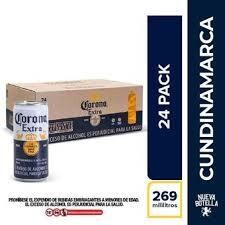 CORONA EXTRA EN LATA 269 ML X 24