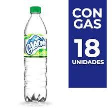 AGUA GLACIAL CON GAS X18