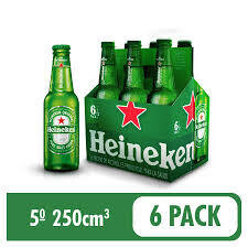SIX PACK HEINEKEN 250ML