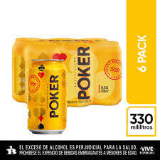 SIX PACK POKER 330ML