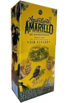 AGUARDIENTE AMARILLO 1000ML
