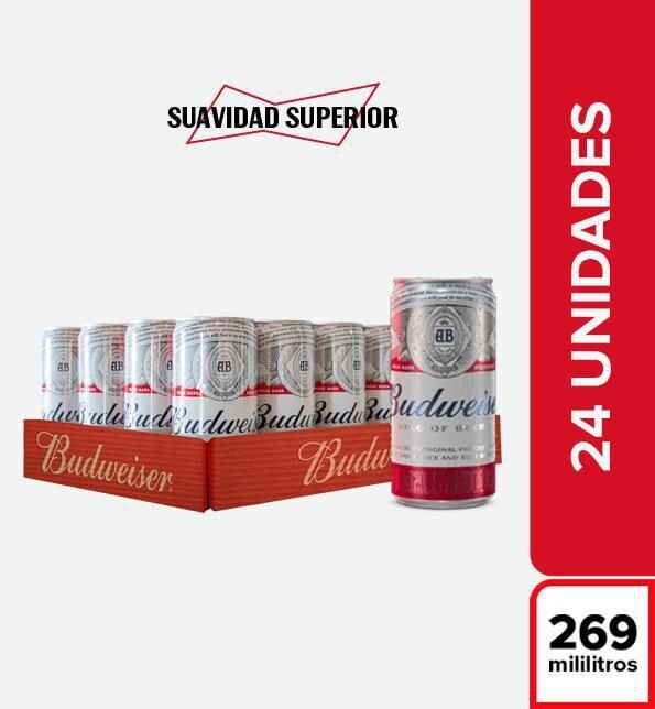 BANDEJA BUDWEISER 269ML