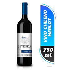 VINO LEYENDA MERLOT 750ML