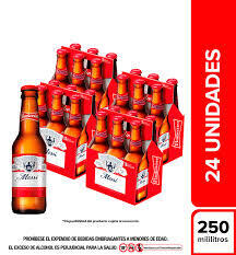 BUDWEISER BOTELLA 250CM³ X24