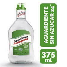 AGUARDIENTE ANTIOQUEÑO VERDE 375 ML