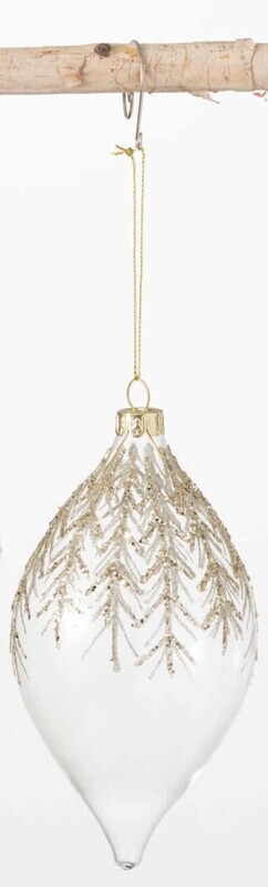 Gold Pine Ornament