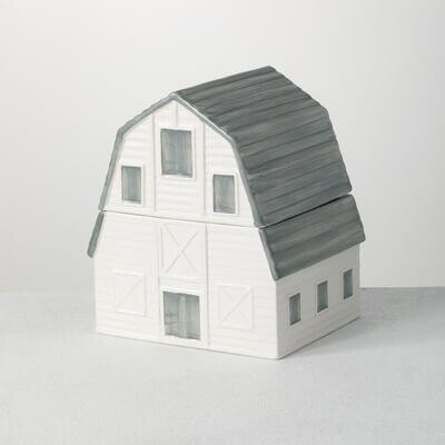 Barn Cookie Jar