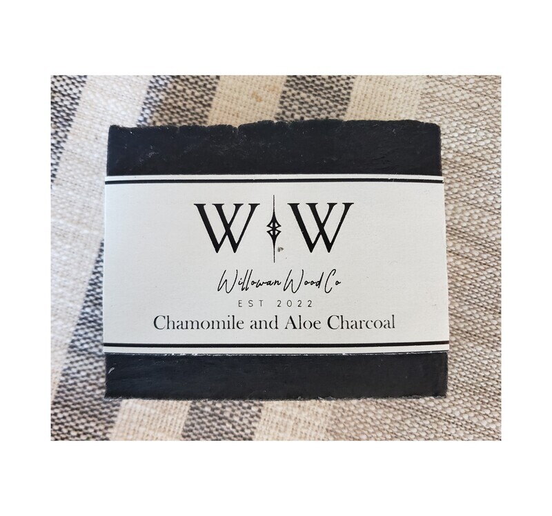 Chamomile &amp; Aloe Charcoal Goat Milk Hand Soap
