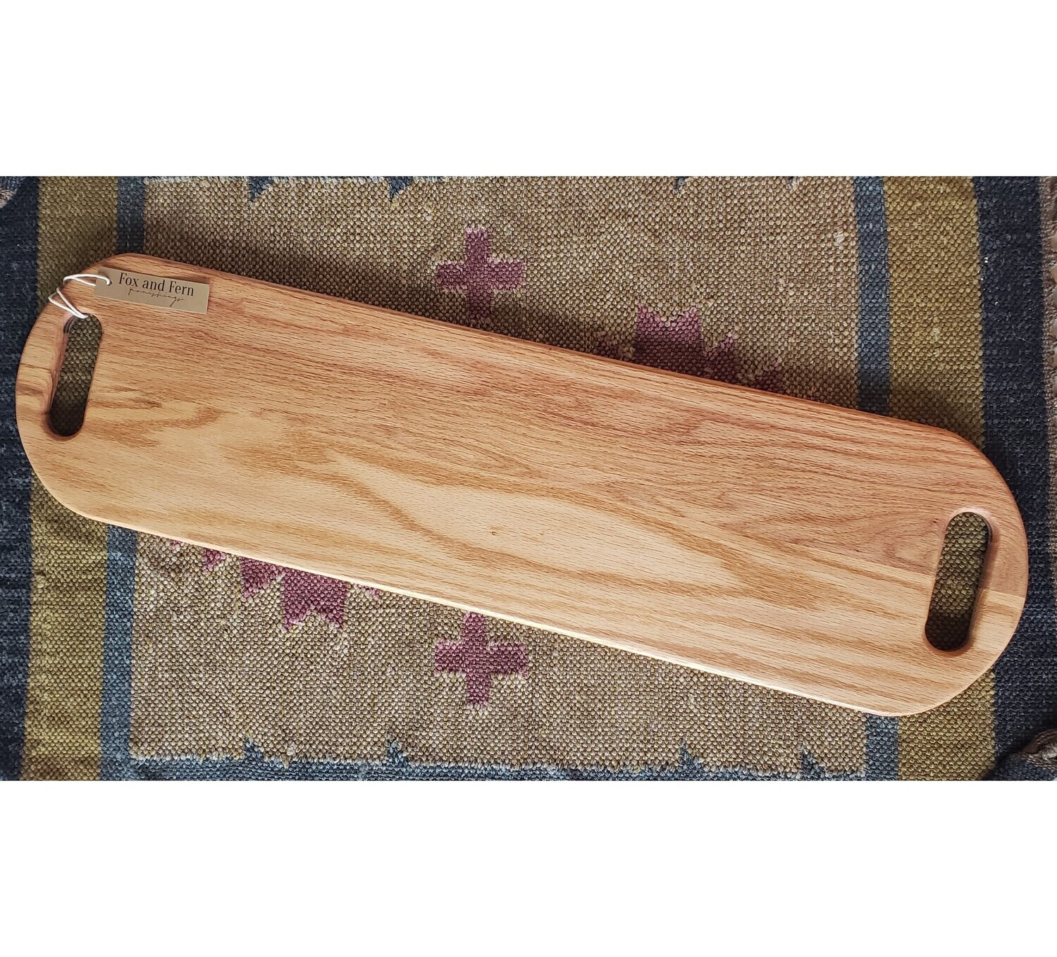 Charcuterie Board 34 x 10 - Red Oak