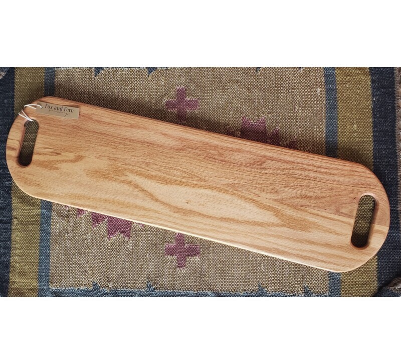 Charcuterie Board 34 x 10 - Red Oak