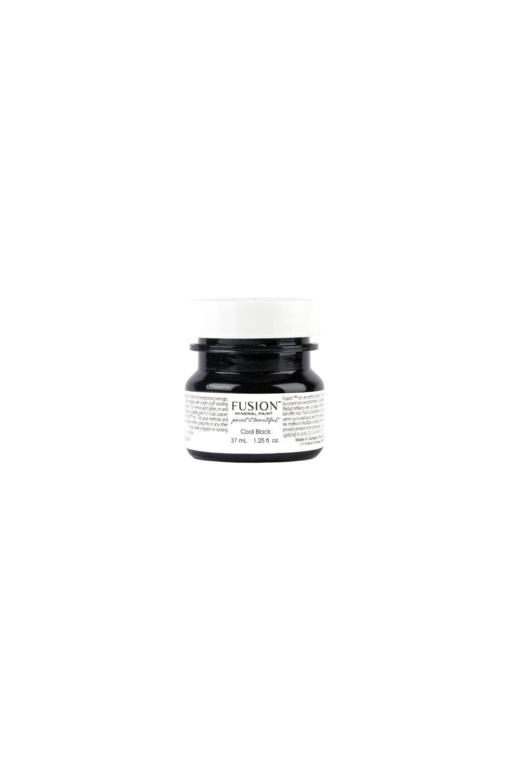 Fusion Mineral Paint Coal Black, Size: 37mL