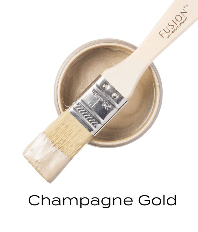 Fusion Mineral Paint Metallic Champagne Gold