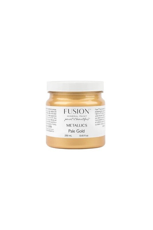 Fusion Mineral Paint Metallic Pale Gold
