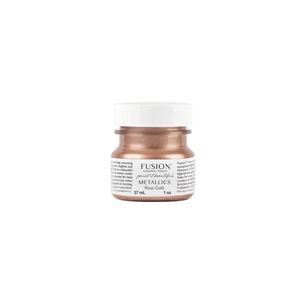 Fusion Mineral Paint Metallic Rose Gold, Size: 37mL