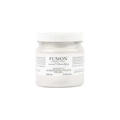 Fusion Mineral Paint Smooth Embossing Paste Pearl