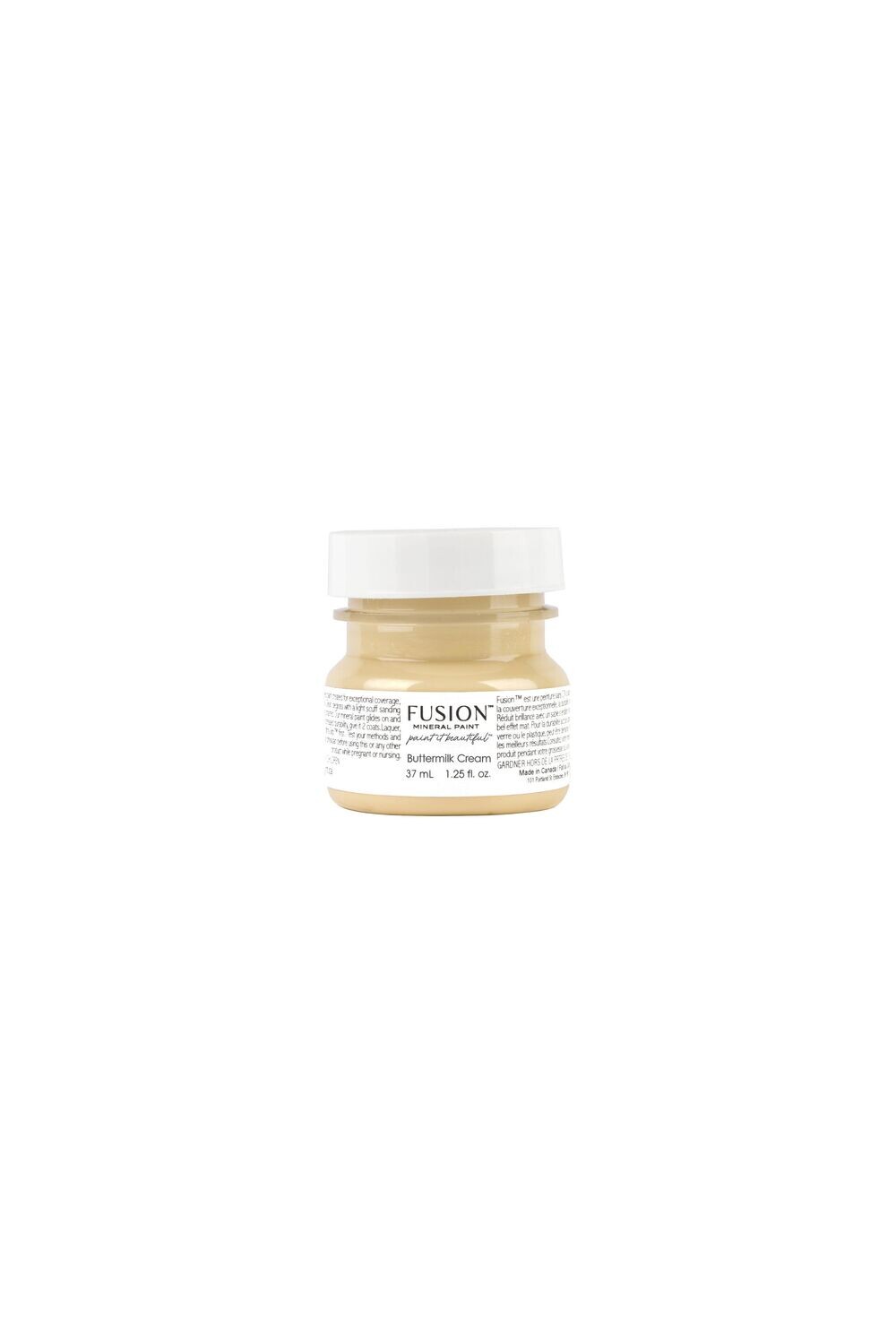 Fusion Mineral Paint Buttermilk Cream, Size: 37mL