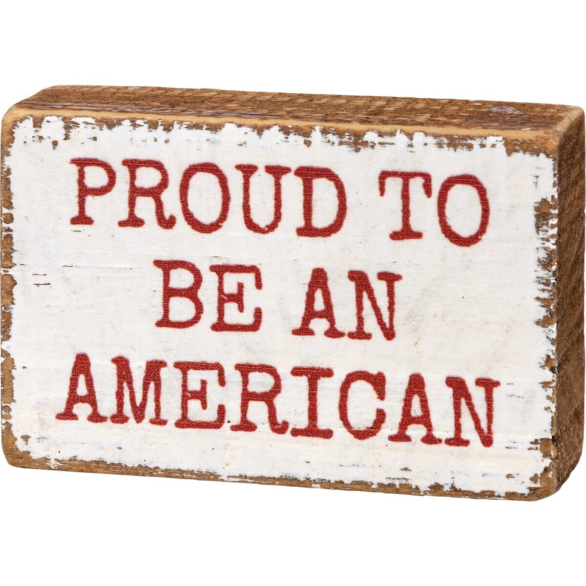 Block Sign  Proud