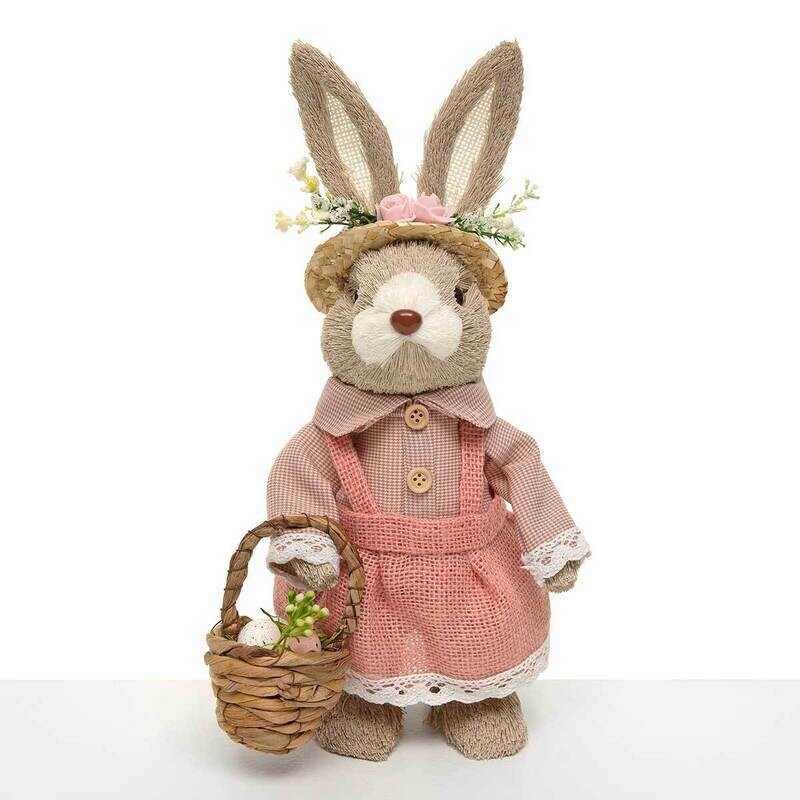 Bunny Mopsy w/ Flower Basket