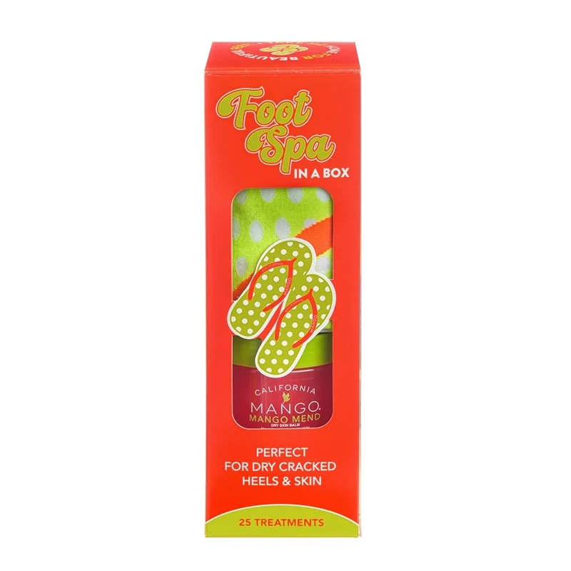 California Mango Foot Spa in a Box 